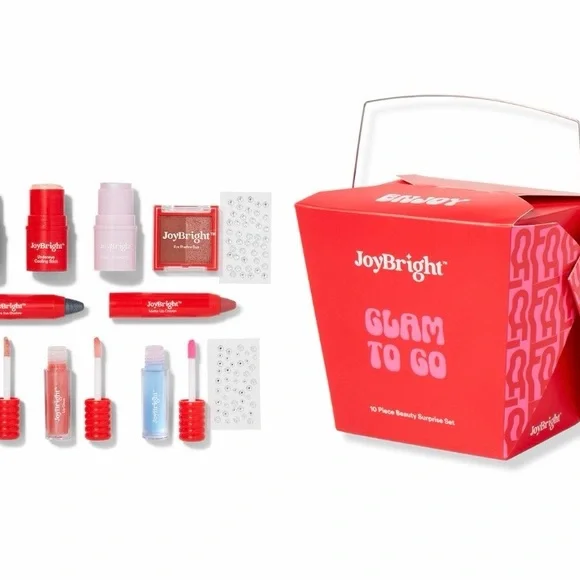 JoyBright by ULTA beauty Glam To Go Makeup Set - Holiday 10 pc Gift Set - Picture 1 of 2